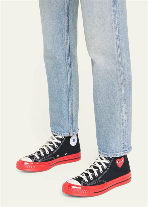 red soles trainers
